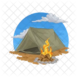 Camping tent  Icon