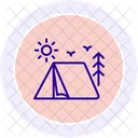 Camping tent  Icon