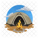 Camping tent  Icon