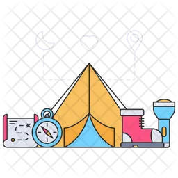 Camping Time  Icon