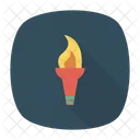 Camping Light Torch Icon