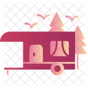 Camping Trailer  Icon