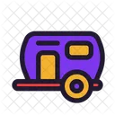 Camping trailer  Icon