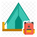 Camping Trip Camping Location Camping Tour Icon