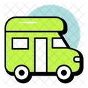 Travel Vehicle Camping Icon