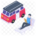 Camping Van  Icon