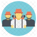 Traveling Together Friends Icon