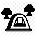 Camping Zelt  Symbol