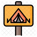 Camping zone  Icon