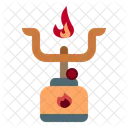 Campinggas  Symbol