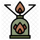 Campinggas  Symbol