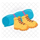 Campingschuhe  Symbol