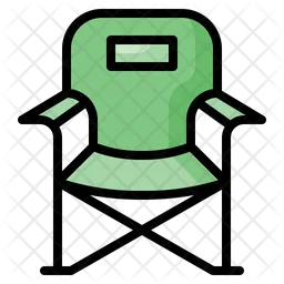 Campingstuhl  Symbol