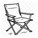 Campingstuhl Sitz Faltbar Symbol