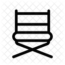 Camping Stuhl Faltbar Symbol