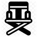Campingstuhl Klappstuhl Sitz Symbol