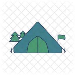 Camping Zelt  Symbol