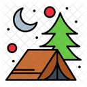 Camping Zelt  Symbol