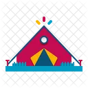 Camping Zelt  Symbol