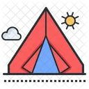 Camping Zelt  Symbol