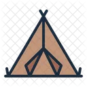 Camping Zelt  Symbol