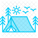 Camping Zelt  Symbol