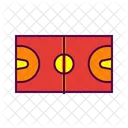 Campo de baloncesto  Icono