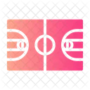 Campo de baloncesto  Icono