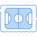 Campo De Futbol Icono