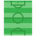 Campo De Futbol Plan Soccer Icono