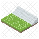 Campo De Futbol Parque Infantil Zona De Juegos Icono