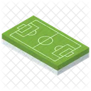 Campo De Futbol Parque Infantil Zona De Juegos Icono