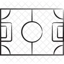 Campo De Futebol Futebol Esporte Icon