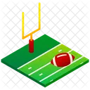 Campo De Futebol Americano Futebol Esporte Icon