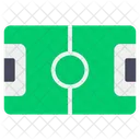 Campo De Futebol Playground Area De Recreacao Ícone