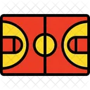 Campo De Futebol Jogo Terreno Ícone
