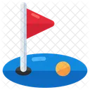 Campo de golf  Icono