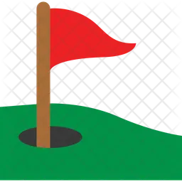 Campo de golf  Icono