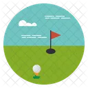 Campo De Golf Campo De Golf Club De Golf Icono