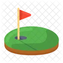 Campo De Golf Golf Campo De Golf Icono