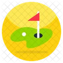 Campo de golf  Icono