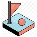 Campo de golf  Icono