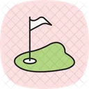 Campo De Golf Icono