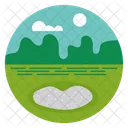 Campo De Golf Campo De Golf Club De Golf Icono