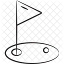 Golfe Esporte Bola De Golfe Icon