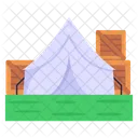 Campo militar  Icono
