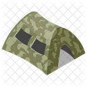 Campo Militare Tenda Militare Sistemazione Allaperto Icon