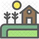 Paisaje de campos  Icon