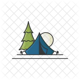 Campsite  Icon