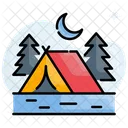 Camp Camping Site Camping Tent Icon
